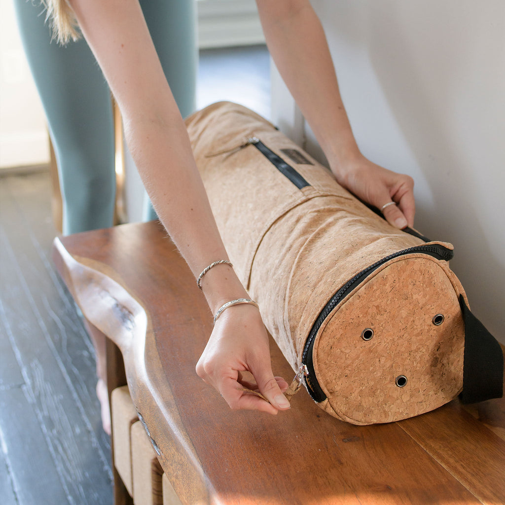 Cork Yoga Mat Carrier | Yoga Mat Bags & Straps | Wiccan Center