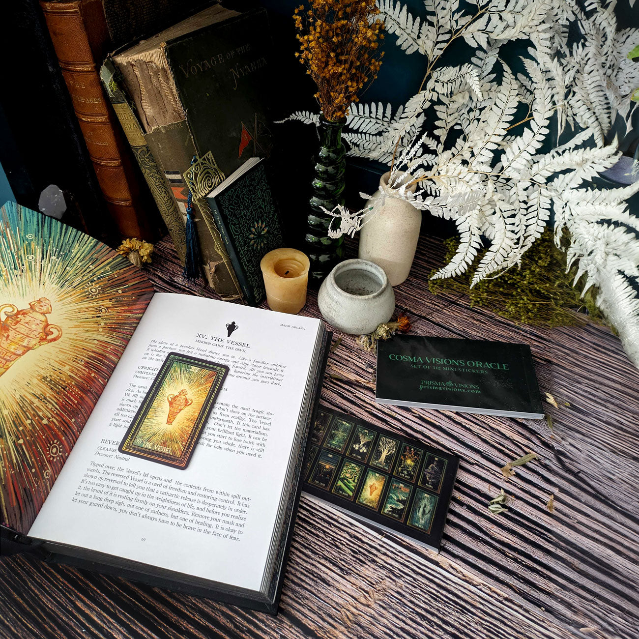 Visions Sticker Book | Sticker | Wiccan Center