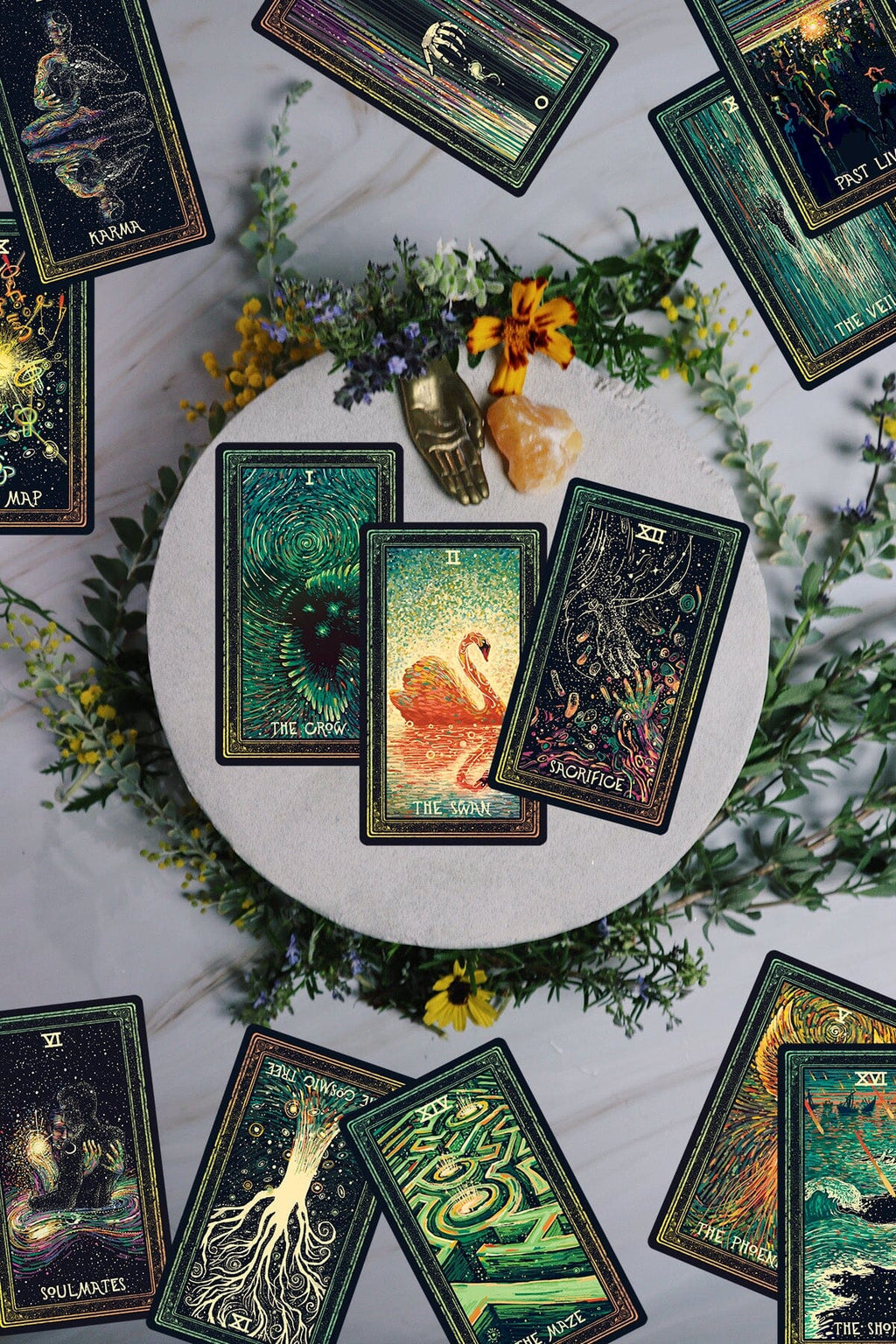 Cosma Visions Oracle | Deck | Wiccan Center