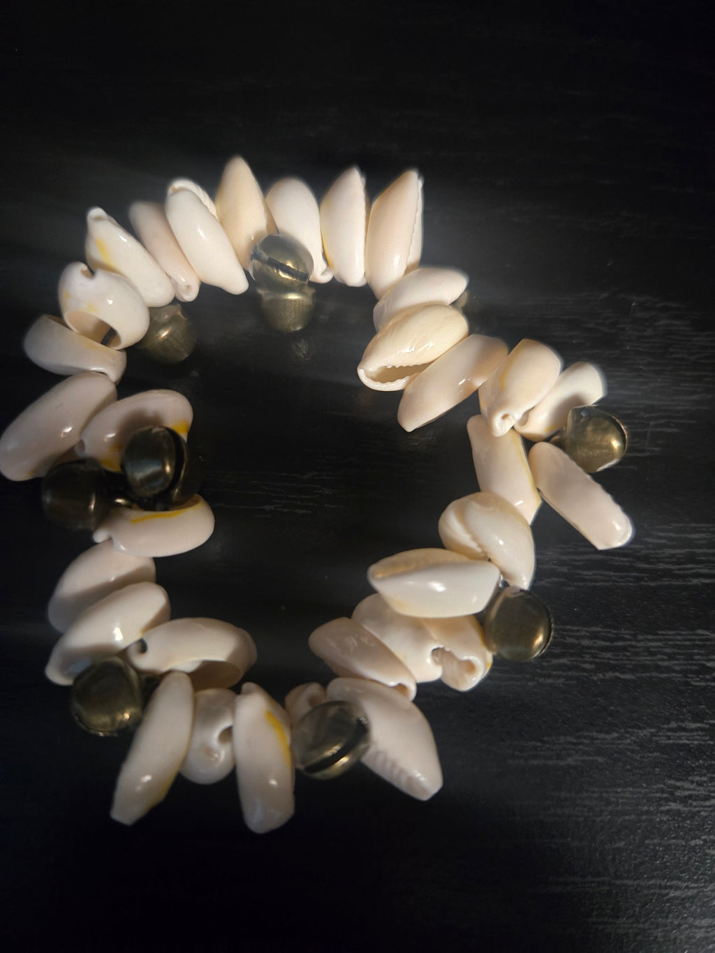 Cowerie Bell Bracelet - Spiritual Jewelry for Protection & Prosperity | | Wiccan Center