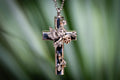 Hummingbird Cross Keepsake Urn