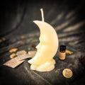 Crescent Moon Candle Spell Kit - Lunar Magic & Manifestation | Candle Spell Kit | Wiccan Center