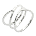 Criss Cross Sterling Silver Ring | Rings | Wiccan Center