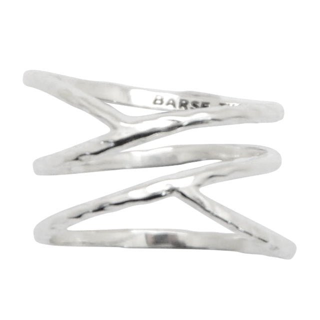 Criss Cross Sterling Silver Ring | Rings | Wiccan Center
