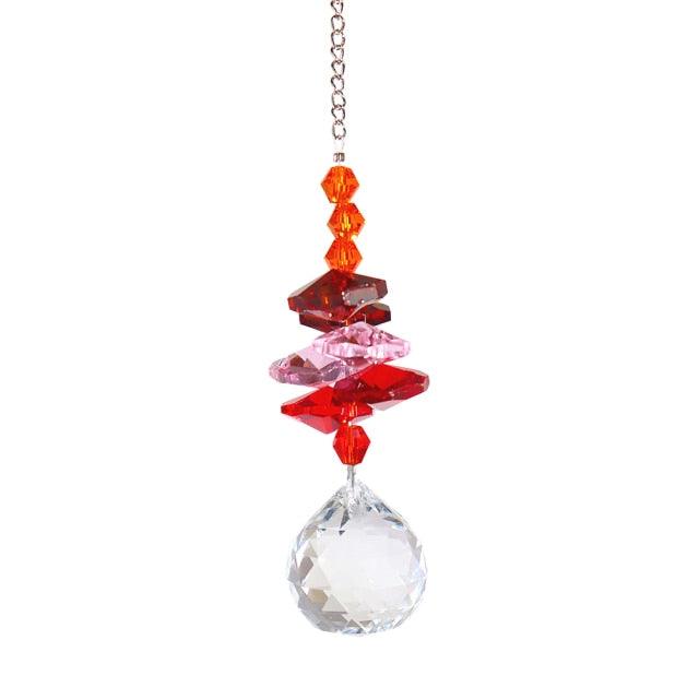 Crystal Garden Sun-catcher Hanging Crystals Prisms Ornament For Window Glass Chandelier Solar Hummingbird Owl Wind Chimes Rainbow Chaser Garden Hanging Curtain Pendant Home Decor Gift Boxed Sun Catcher Gift Idea For Mom Friends Grandma Hummingbird | STDEHDE4532N | Wiccan Center