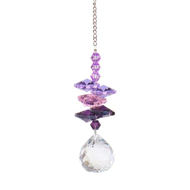 Crystal Garden Sun-catcher Hanging Crystals Prisms Ornament For Window Glass Chandelier Solar Hummingbird Owl Wind Chimes Rainbow Chaser Garden Hanging Curtain Pendant Home Decor Gift Boxed Sun Catcher Gift Idea For Mom Friends Grandma Hummingbird | STDEHDE4532N | Wiccan Center