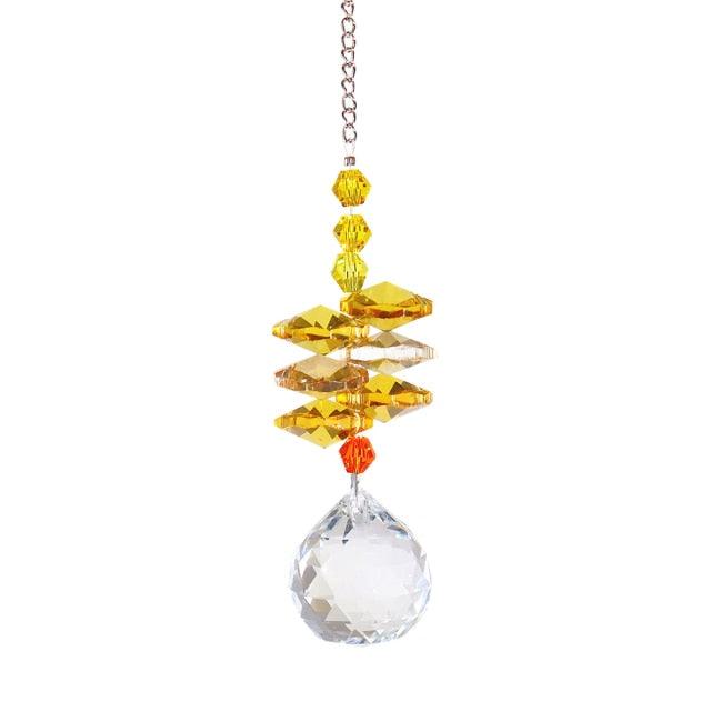 Crystal Garden Sun-catcher Hanging Crystals Prisms Ornament For Window Glass Chandelier Solar Hummingbird Owl Wind Chimes Rainbow Chaser Garden Hanging Curtain Pendant Home Decor Gift Boxed Sun Catcher Gift Idea For Mom Friends Grandma Hummingbird | STDEHDE4532N | Wiccan Center
