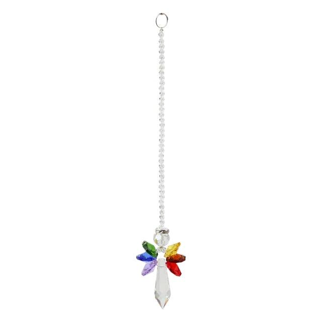 Crystal Garden Sun-catcher Hanging Crystals Prisms Ornament For Window Glass Chandelier Solar Hummingbird Owl Wind Chimes Rainbow Chaser Garden Hanging Curtain Pendant Home Decor Gift Boxed Sun Catcher Gift Idea For Mom Friends Grandma Hummingbird | STDEHDE4532N | Wiccan Center