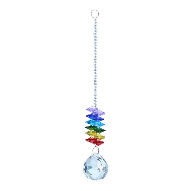 Crystal Garden Sun-catcher Hanging Crystals Prisms Ornament For Window Glass Chandelier Solar Hummingbird Owl Wind Chimes Rainbow Chaser Garden Hanging Curtain Pendant Home Decor Gift Boxed Sun Catcher Gift Idea For Mom Friends Grandma Hummingbird | STDEHDE4532N | Wiccan Center