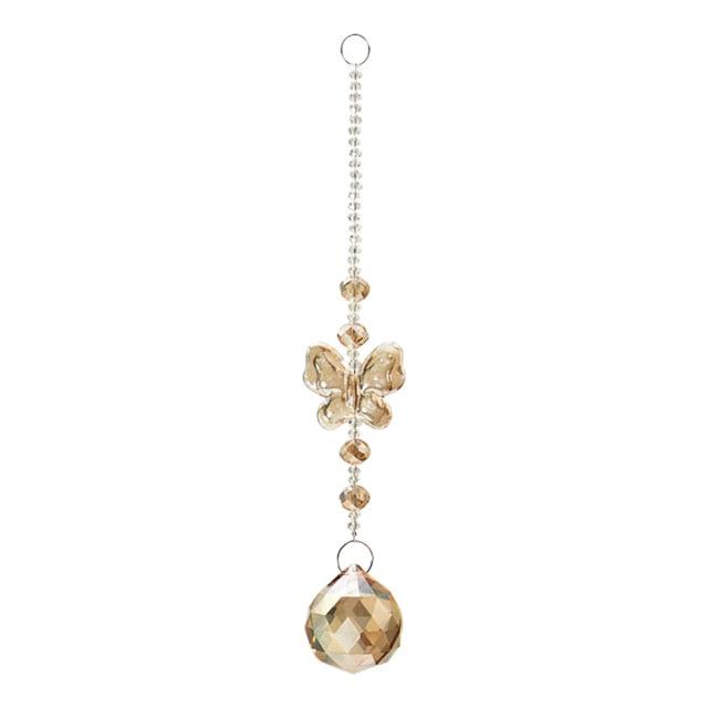 Crystal Garden Sun-catcher Hanging Crystals Prisms Ornament For Window Glass Chandelier Solar Hummingbird Owl Wind Chimes Rainbow Chaser Garden Hanging Curtain Pendant Home Decor Gift Boxed Sun Catcher Gift Idea For Mom Friends Grandma Hummingbird | STDEHDE4532N | Wiccan Center