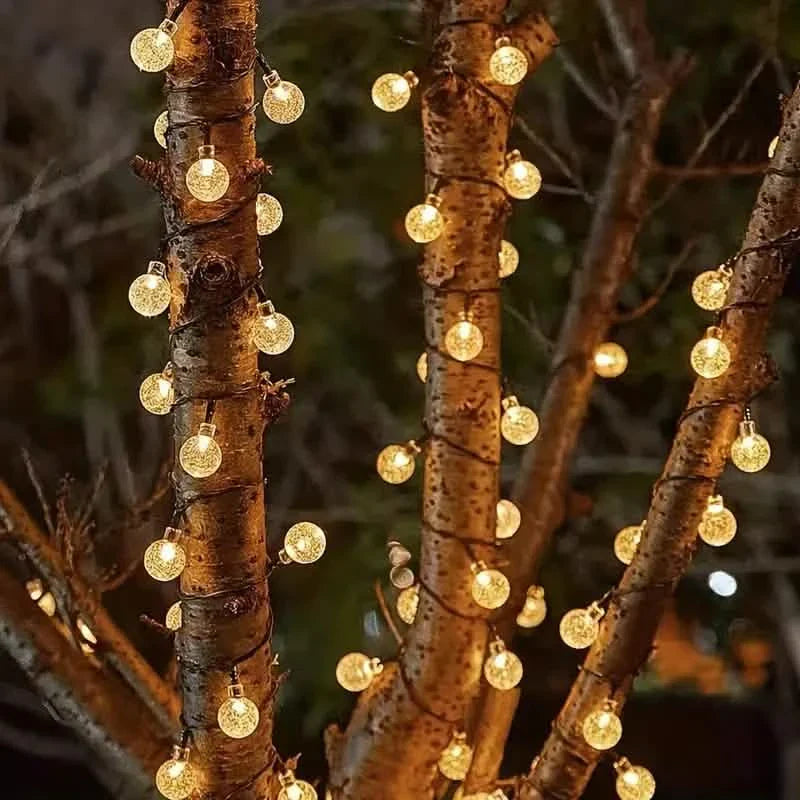 Crystal Globe Solar String Lights | String & Fairy Lights | Wiccan Center