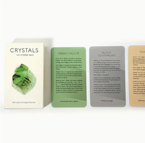 Crystals The Stone Card Deck