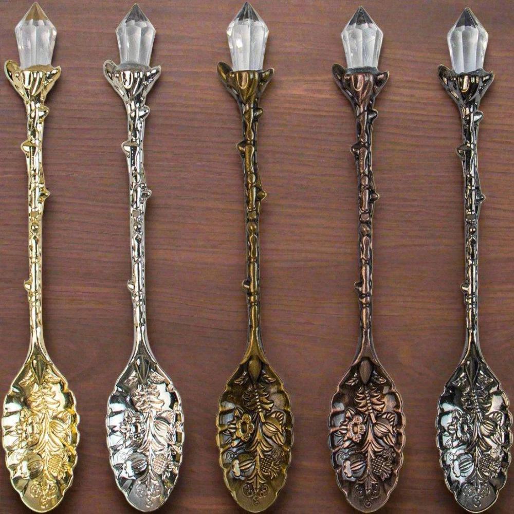 Retro Crystal Spoons
