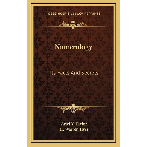 Numerology: Its Facts And Secrets - Hardcover | Books | Wiccan Center