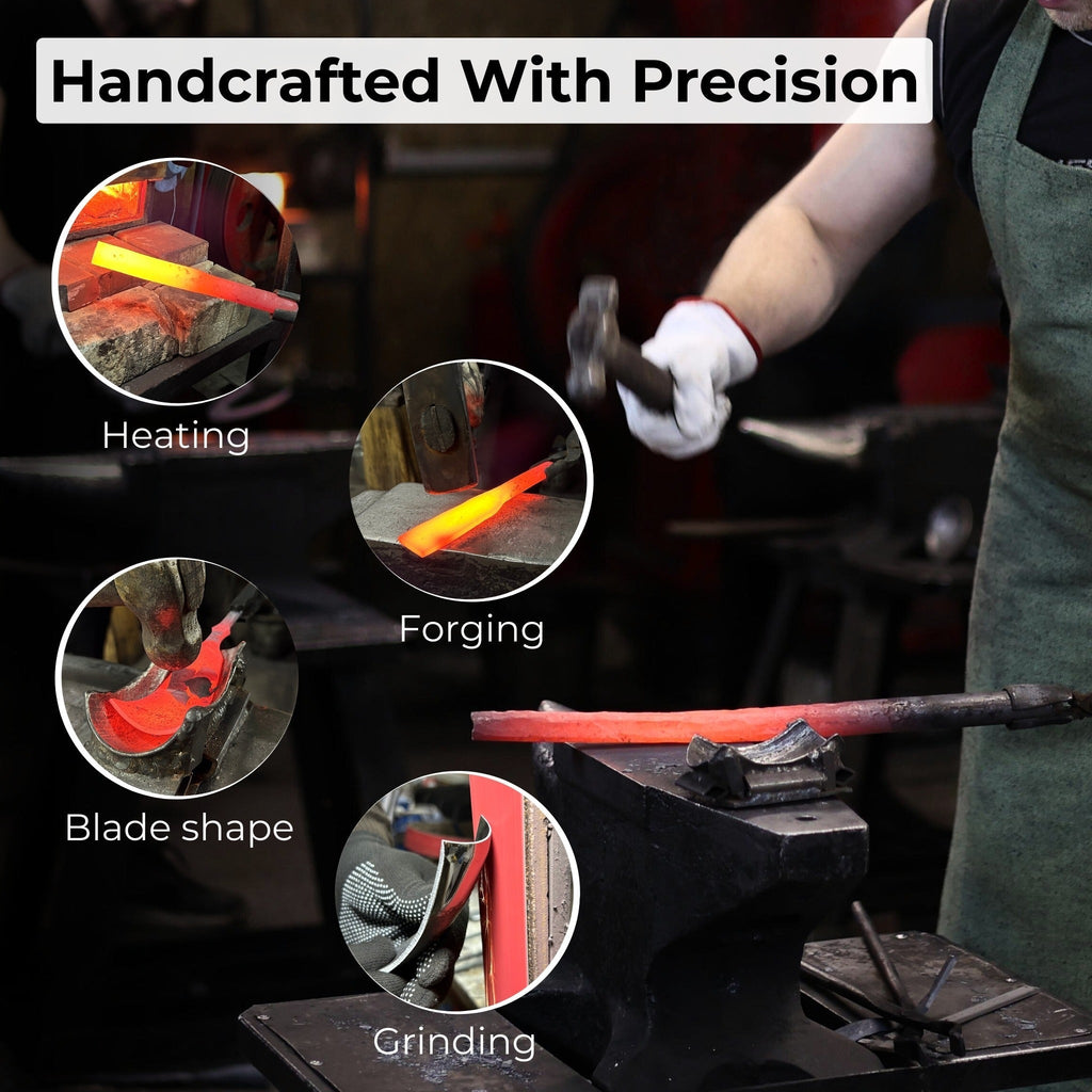 Curved Bowl Gouge, 10 - 45 mm (0.4 - 1.8 inches) | Bent Gouge | Wiccan Center