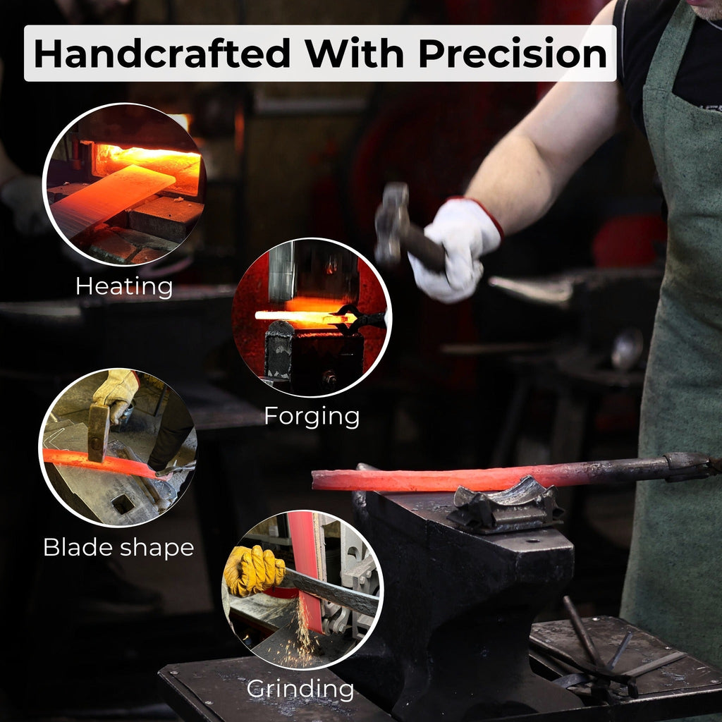 Curved Draw Knife (Push/Pull Shave), 25.5 cm (10 inch) Cutting Edge | Tool Sets | Wiccan Center