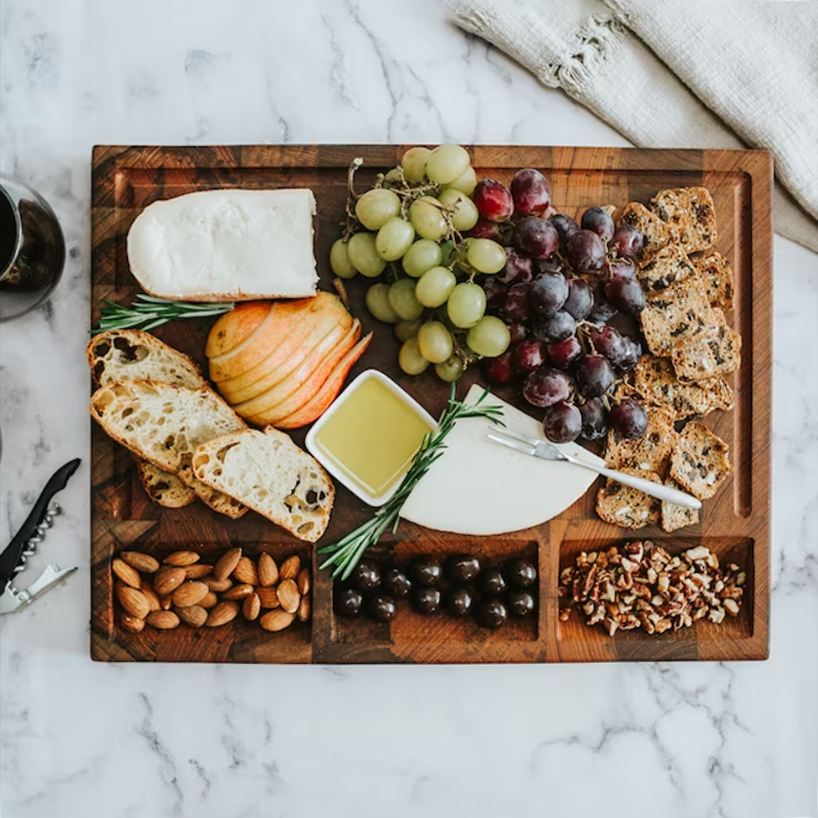 Burmese Teak End Grain Cutting Board