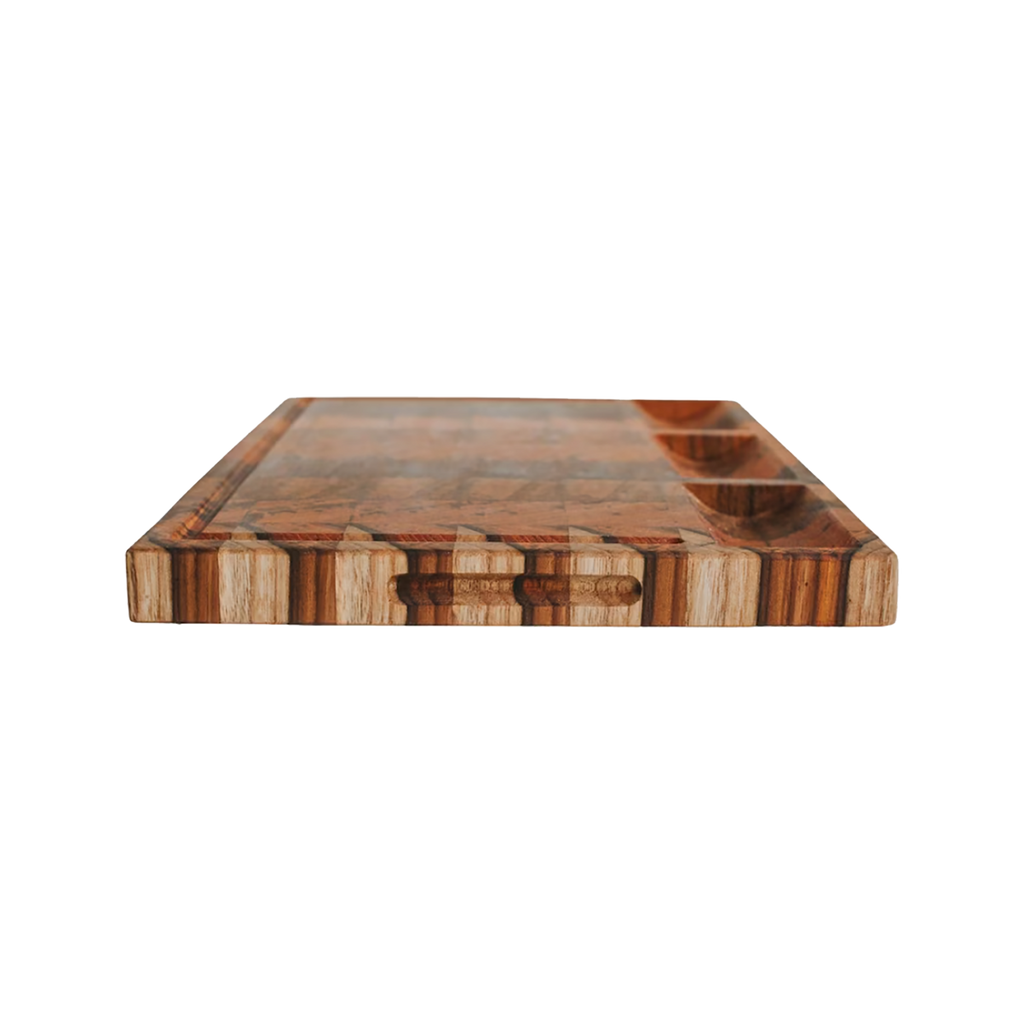 Burmese Teak End Grain Cutting Board