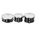 Adult Drum Set, 5-Piece, 22 inches Complete Full Size Drum Kit with Bass Toms Snare Floor Drum Adjustable Throne Stands Cymbal Hi-Hat Pedal and Drumsticks, Beginner Drum Kit for Adults, Black