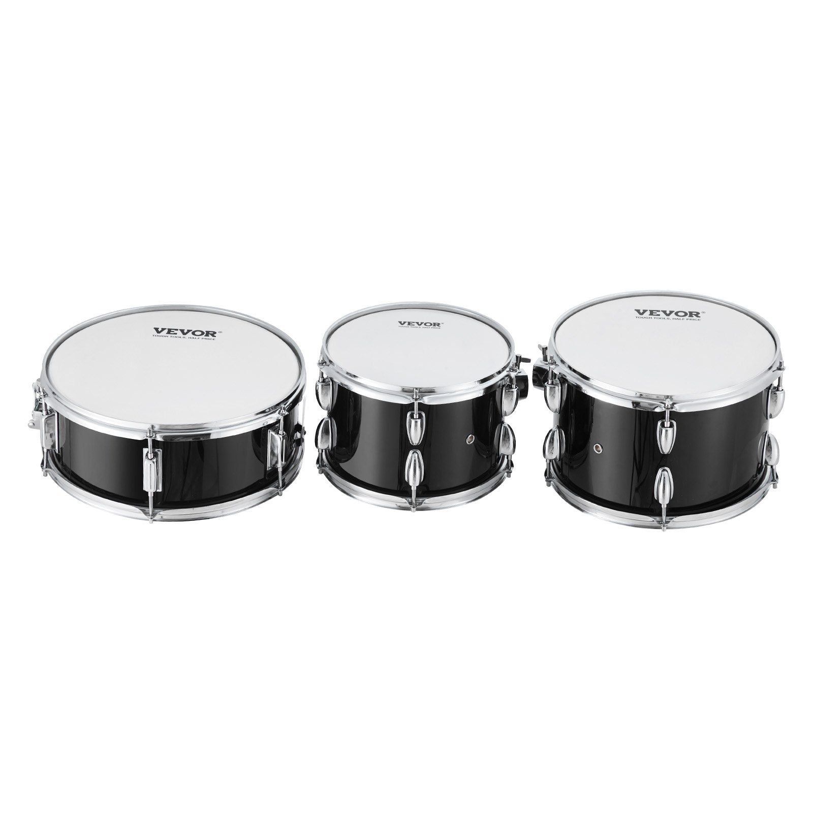 Adult Drum Set, 5-Piece, 22 inches Complete Full Size Drum Kit with Bass Toms Snare Floor Drum Adjustable Throne Stands Cymbal Hi-Hat Pedal and Drumsticks, Beginner Drum Kit for Adults, Black