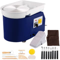 Pottery Wheel 28cm Pottery Forming Machine with Detachable Basin Foot Pedal Control 350W Art Craft DIY Clay Tool for Art Craft Work and Home DIY Blue, 18 Piece | Arts & Music | Wiccan Center