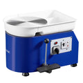 Pottery Wheel for Adults and Beginners, 350W, 11in Clay Wheel Forming Machine, Adjustable 0-300RPM Speed Handle and Pedal Control, ABS Detachable Basin, Accessory Kit for Craft DIY, Blue Updated | Arts & Music | Wiccan Center