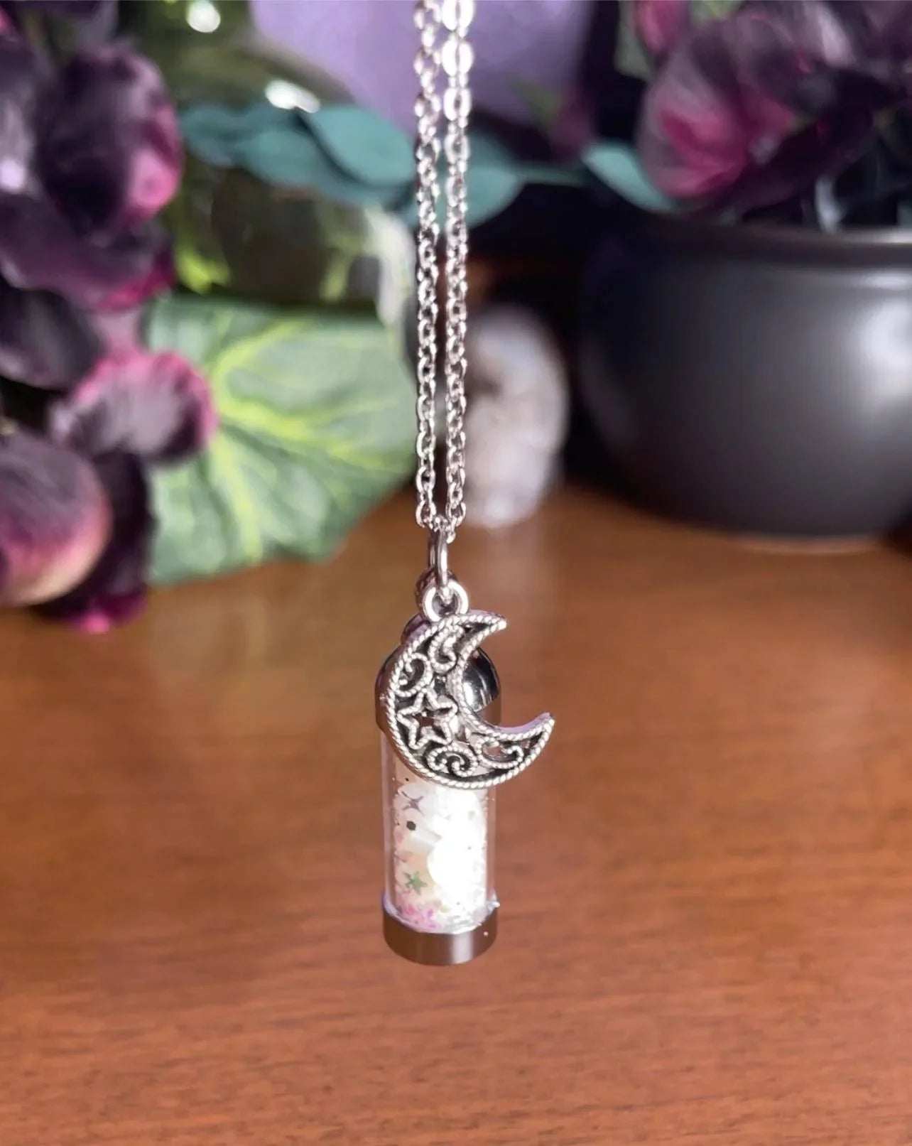 Moondust Spell Jar Necklace