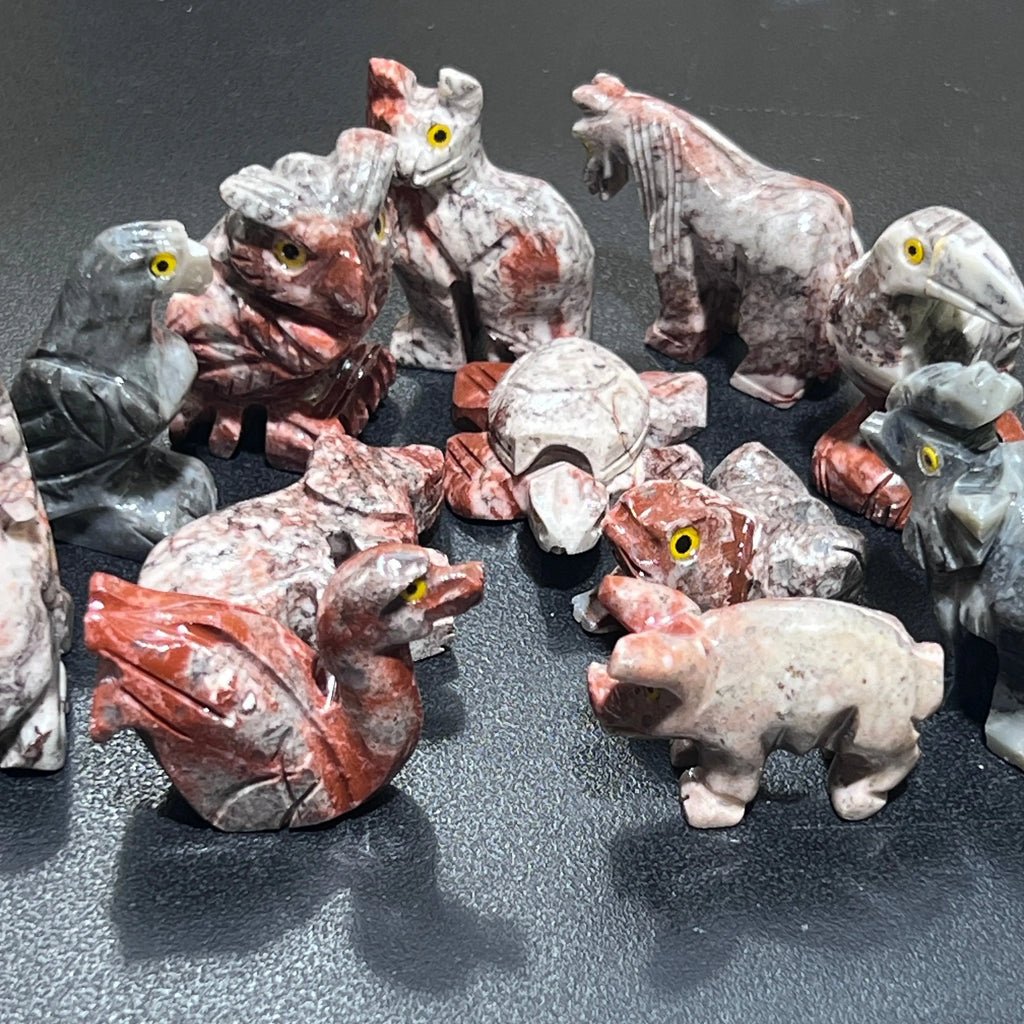 Small Soapstone Animals Carvings (Packs of 10) Wholesale Miniatures | Craft Supplies & Tools > Doll & Model Supplies > Miniatures | Wiccan Center