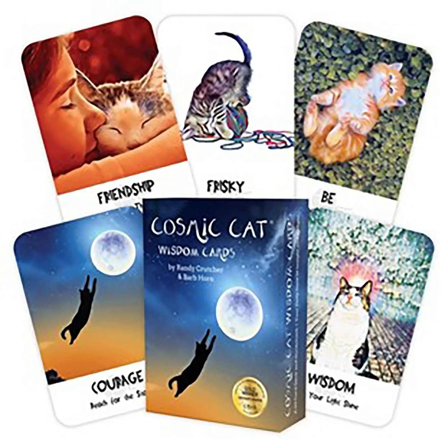 Cosmic Cat Wisdom Cards by Barb Horn and Randy Crutcher | Sacred Book Store | Wiccan Center
