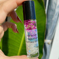 Rainbow Moonstone Crystal Infused Perfume Roller