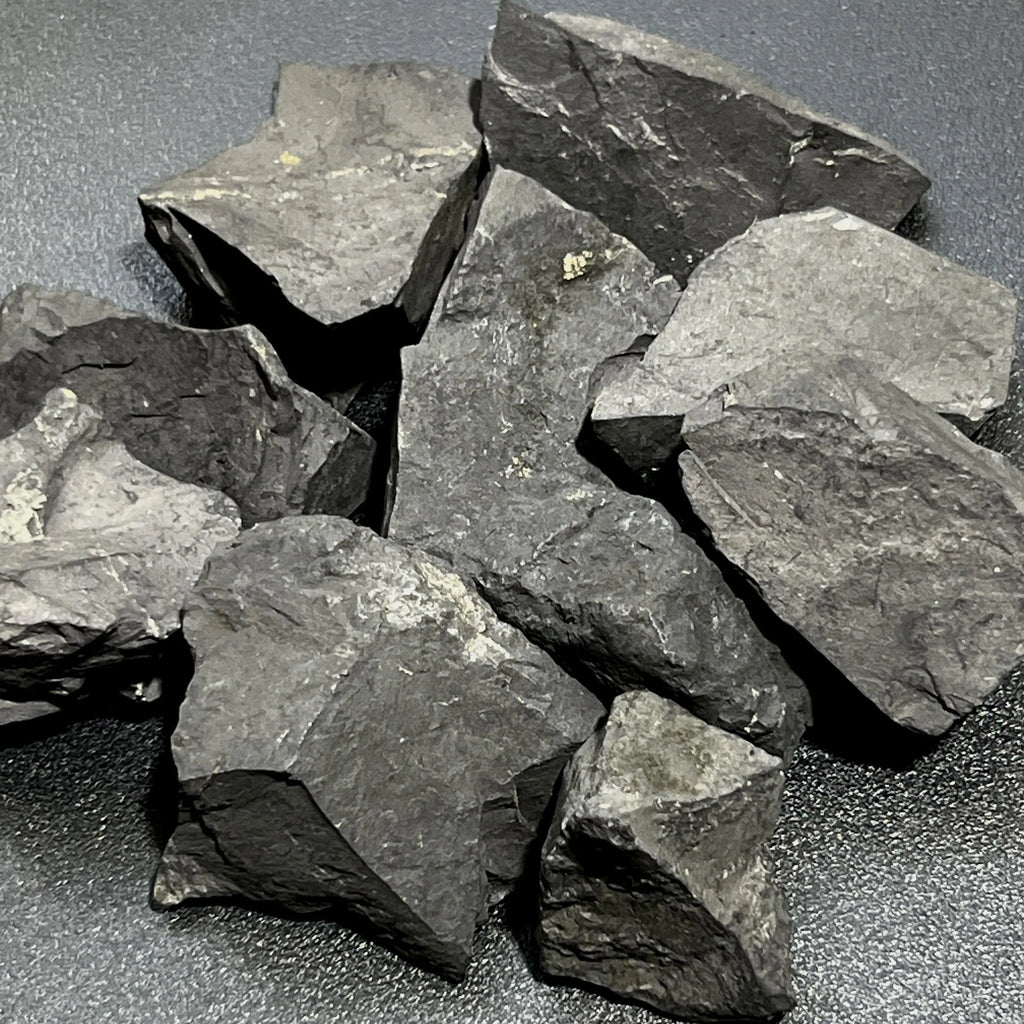 Black Shungite Type-2 Rough Raw Stones (By The Piece or Pound) Wholesale | Home & Living > Home Decor > Home Accents > Rocks & Geodes | Wiccan Center