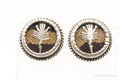 Vintage Mexican Blanket Woven Sterling Silver Earrings | Jewelry > Earrings | Wiccan Center