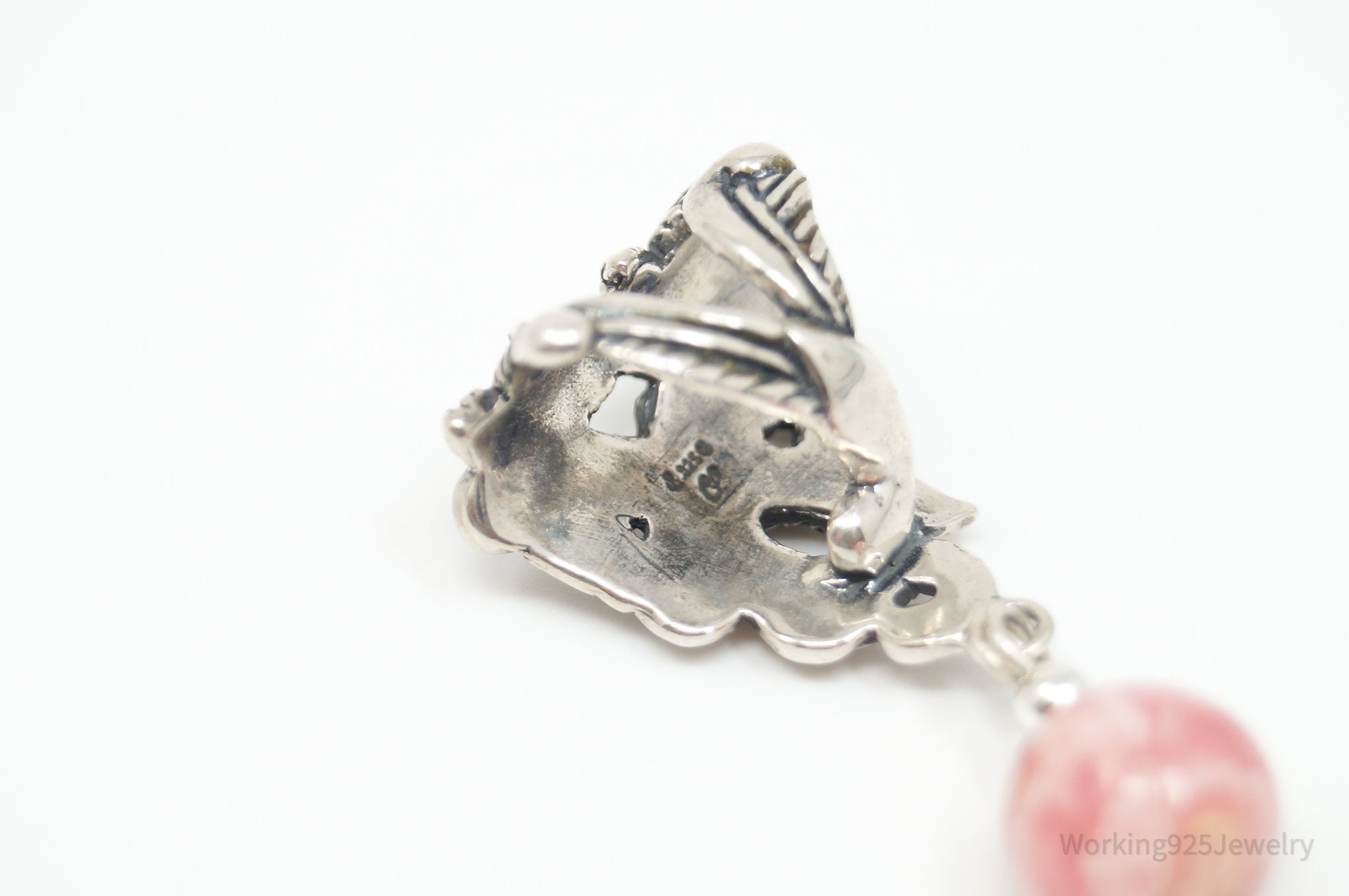 Vintage Carolyn Pollack Relios Multi Gem Flower Sterling Silver Pendant | Jewelry > Necklaces > Pendants | Wiccan Center