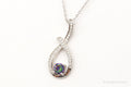 Designer Ryze Mystic Topaz Cubic Zirconia Sterling Silver Necklace | Jewelry > Necklaces > Pendants | Wiccan Center