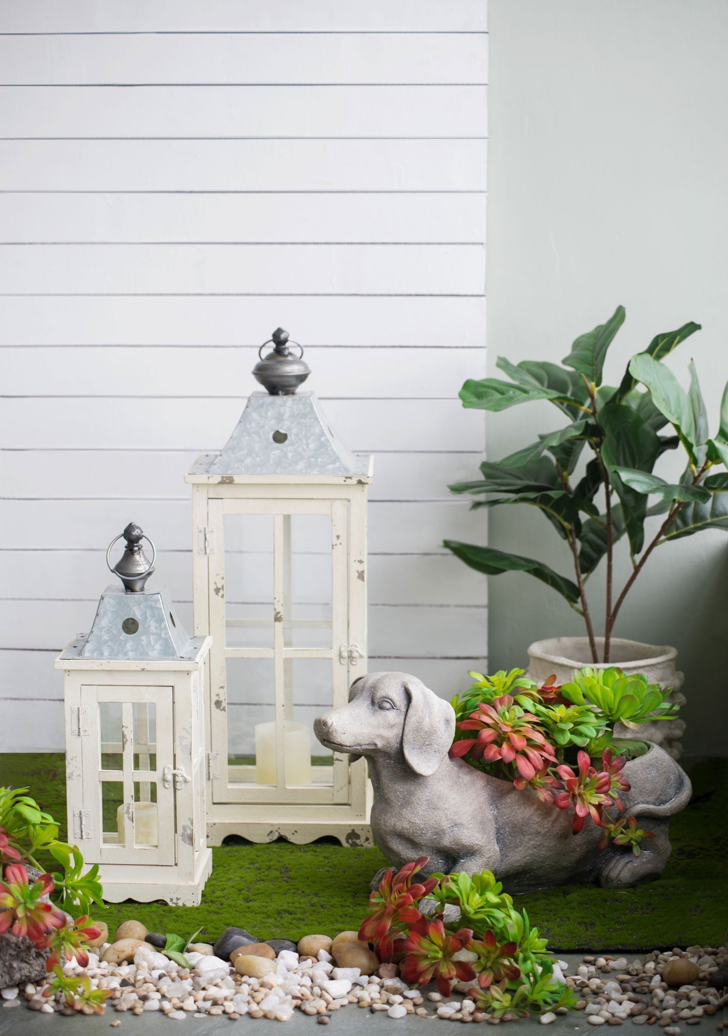 Wooden Candle Lantern Decorative Hurricane Lantern Holder | Lanterns | Wiccan Center