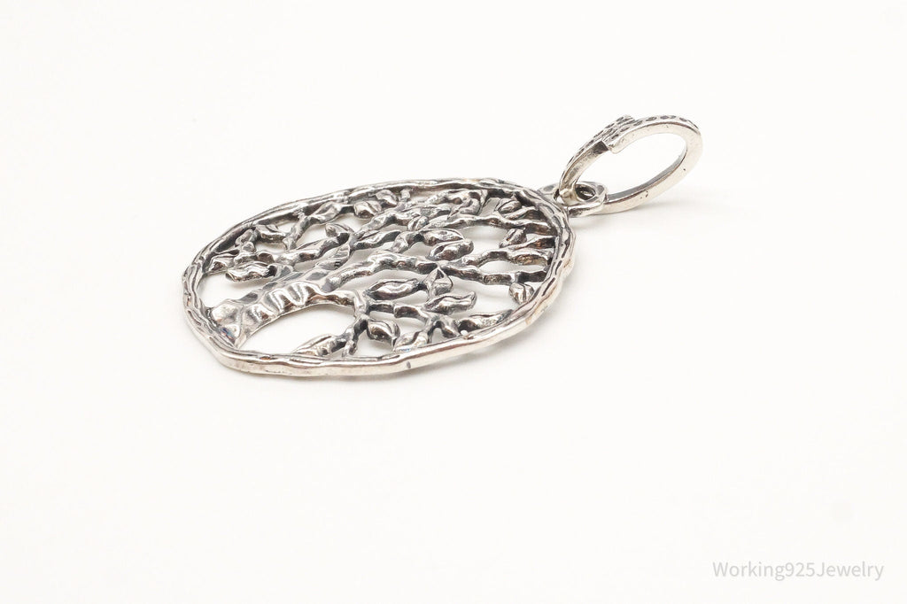 Vintage Tree Openwork Sterling Silver Pendant | Jewelry > Necklaces > Pendants | Wiccan Center
