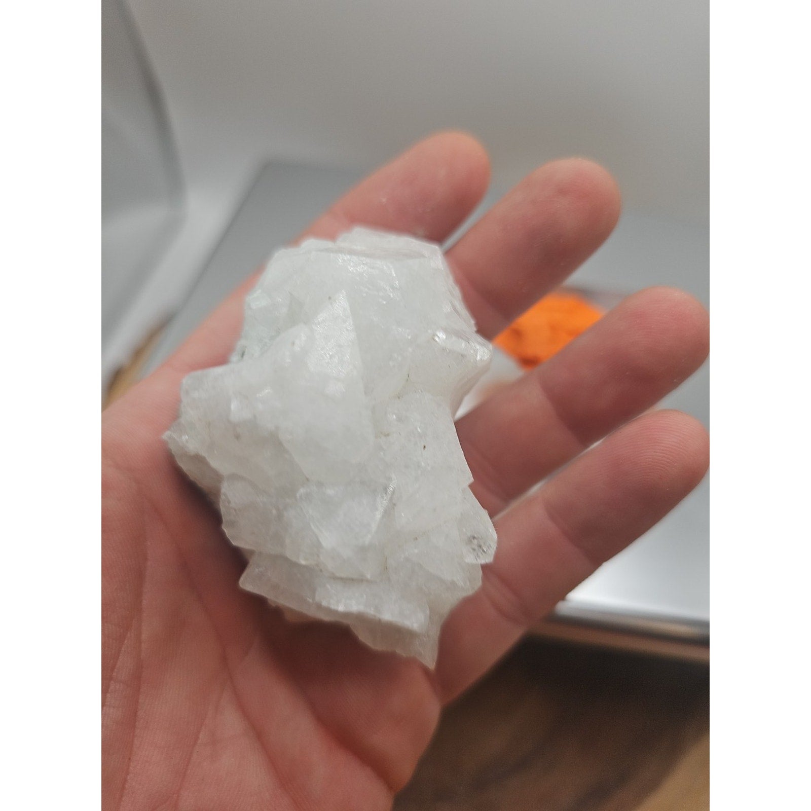 Apophyllite Crystal Specimen 124grams From Bombay | Mineral Specimens | Wiccan Center