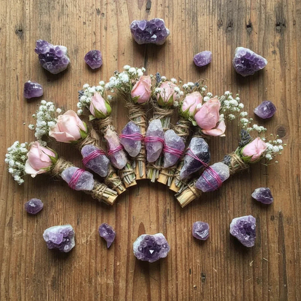 Amethyst - Heartfelt Peace & Sweet Dreams Smudge Stick