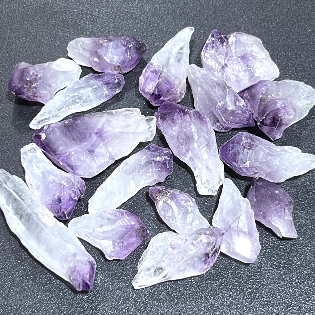 Amethyst Crystal Points Rough Raw (By The Piece or Pound) Wholesale | Home & Living > Home Decor > Home Accents > Rocks & Geodes | Wiccan Center