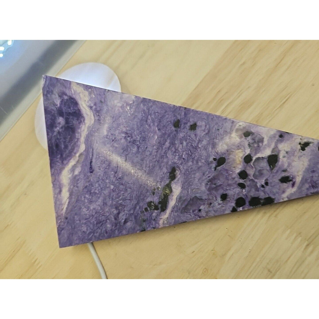 Rare Purple Charoite Crystal Slices — 300g from Russia | CrystalCloud Company | Mineral Specimens | Wiccan Center