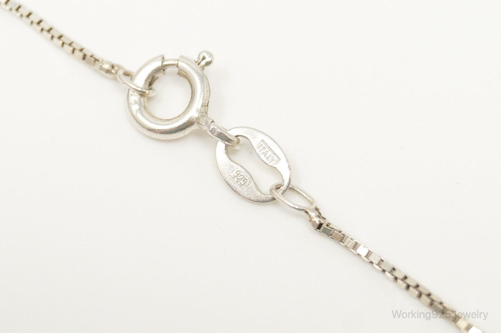 Vintage Diamond Heart Sterling Silver Necklace | Jewelry > Necklaces > Pendants | Wiccan Center