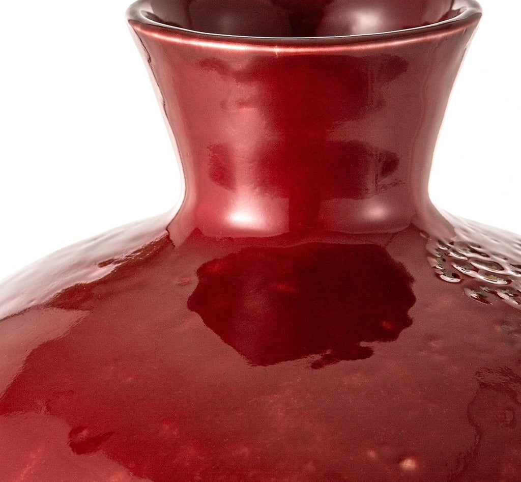 Chinese-Style Big Belly Ceramic Vase – Perfect for Ikebana & Traditional Arrangements
