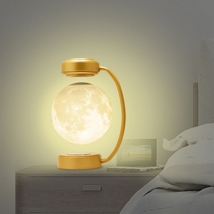 3D LED Moon Night Light Wireless Magnetic Levitating Rotating Floating Ball Lamp For School Office Bookshop Home Decoration | 0 | Wiccan Center