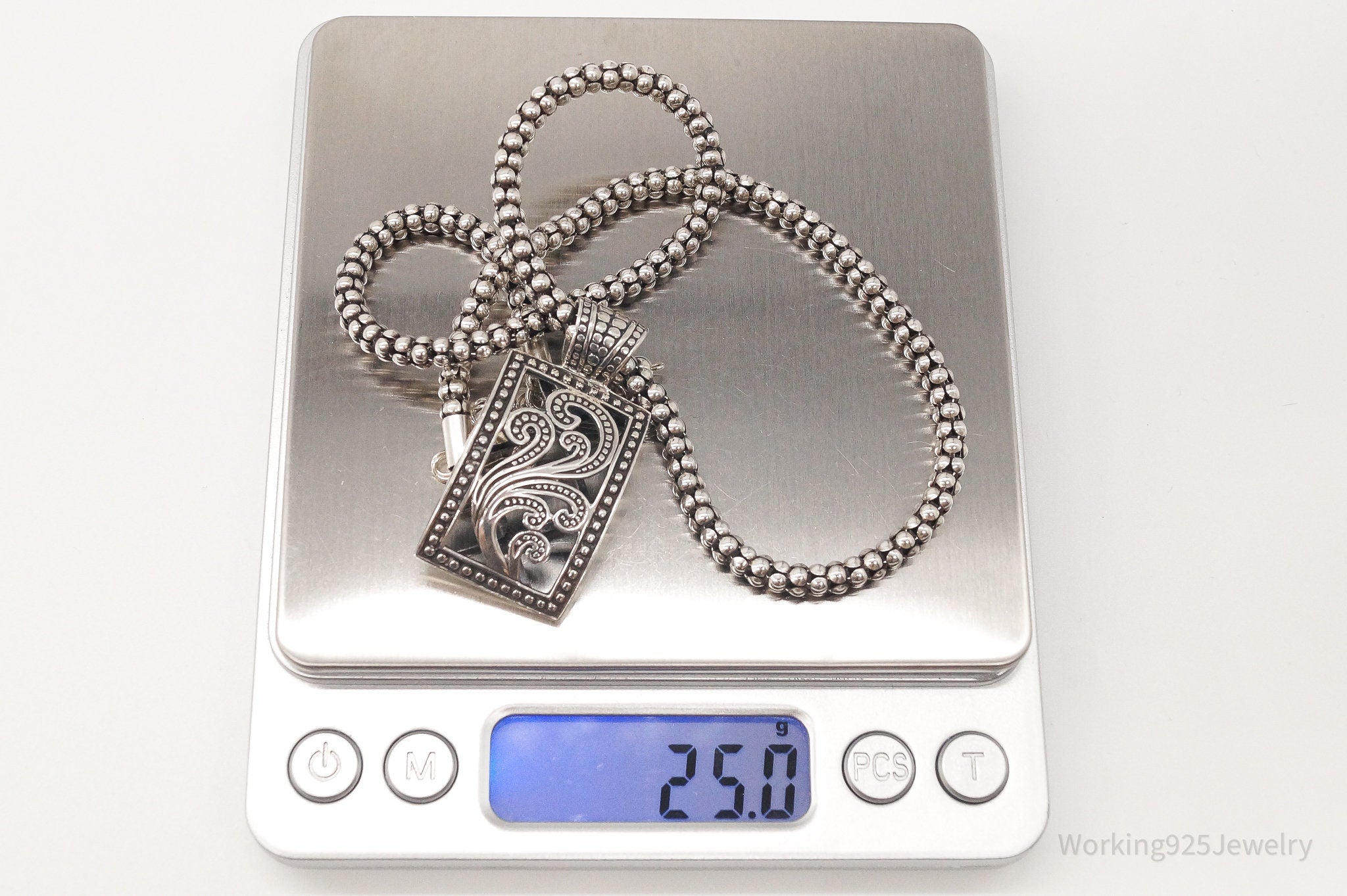Designer Silpada Art Deco Sterling Silver Necklace | Jewelry > Necklaces > Pendants | Wiccan Center