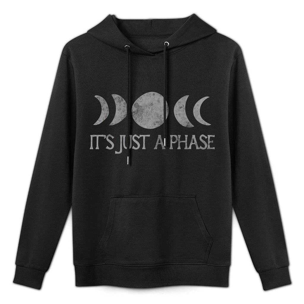 Its Just A Phase T-shirt Moon Phases Tees Moon Lovers Relaxed Fit Hoodie