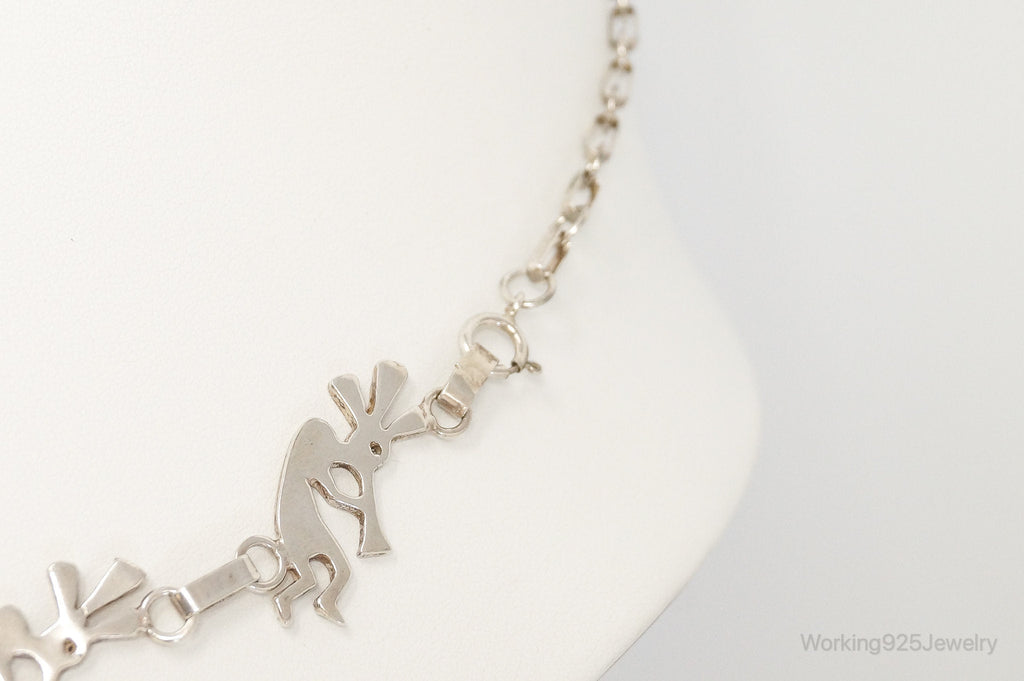 Vintage Native America GSNM Dancing Kokopelli Sterling Silver Necklace | Jewelry > Necklaces > Pendants | Wiccan Center