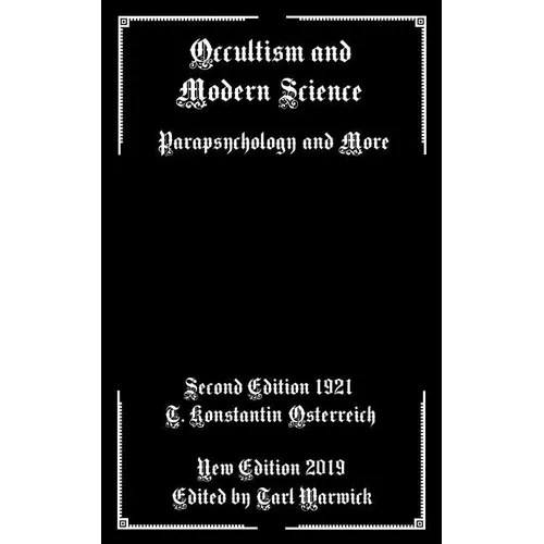 Occultism and Modern Science: Parapsychology and More - Paperback | Books | Wiccan Center