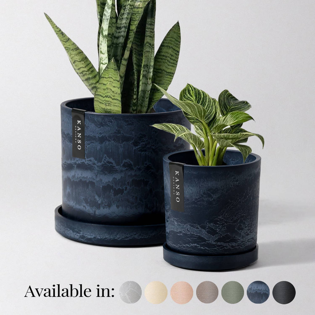 Upcycled Navy Planter | Planter | Wiccan Center
