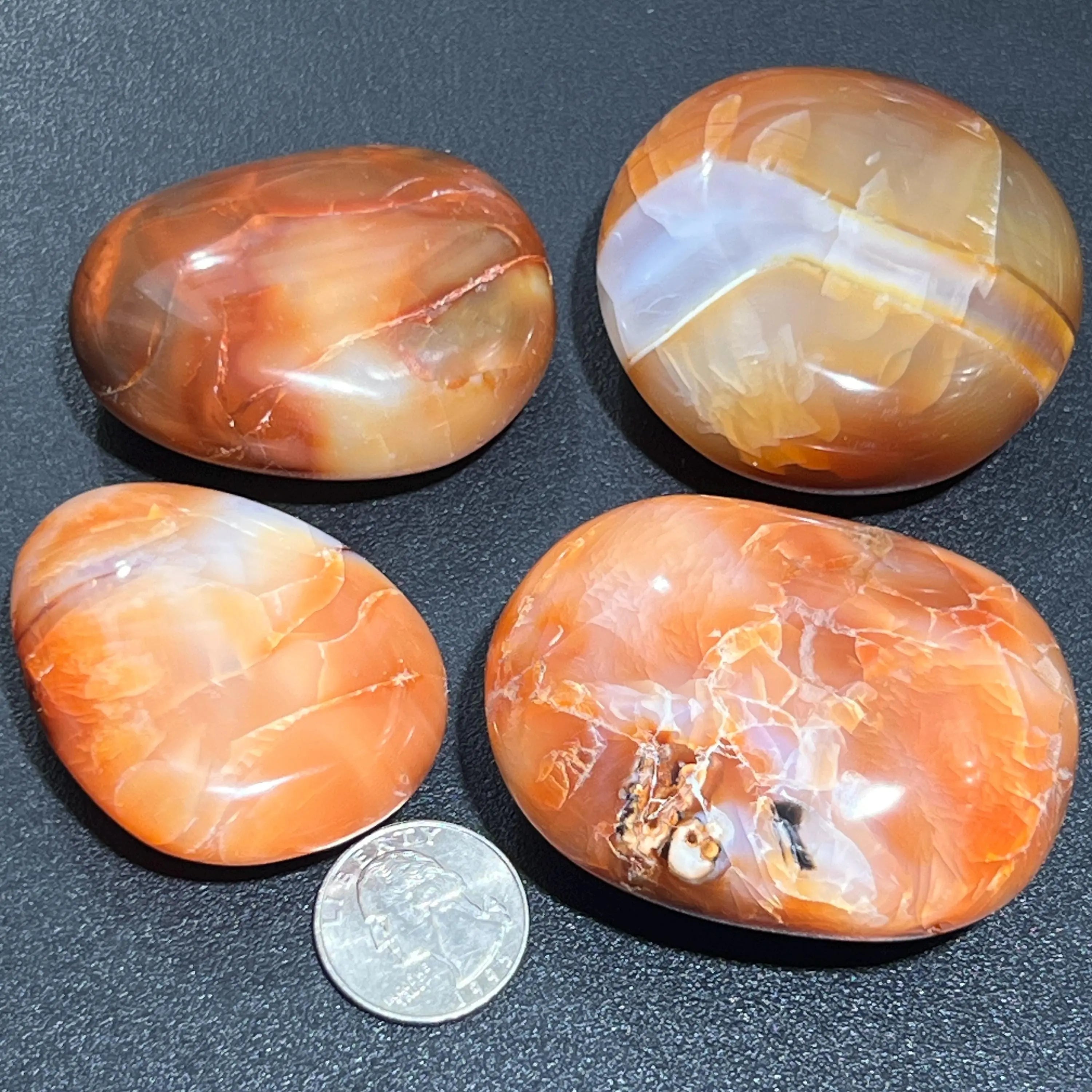Red Carnelian Agate Crystal Palm Stone Wholesale | Home & Living > Home Decor > Home Accents > Rocks & Geodes | Wiccan Center