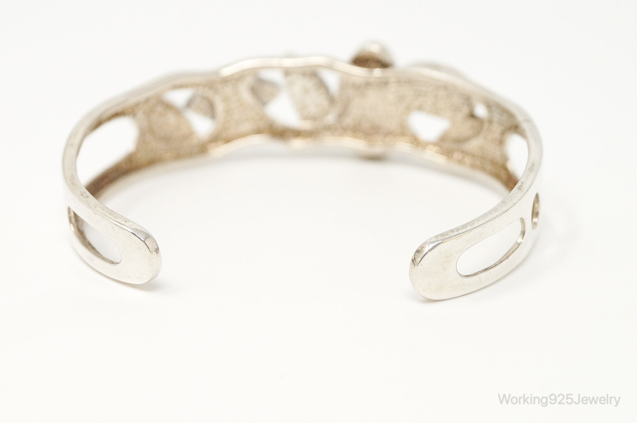 Designer Whitney Kelly WK Blue Fire Opal Sterling Silver Bracelet | Jewelry > Bracelets | Wiccan Center